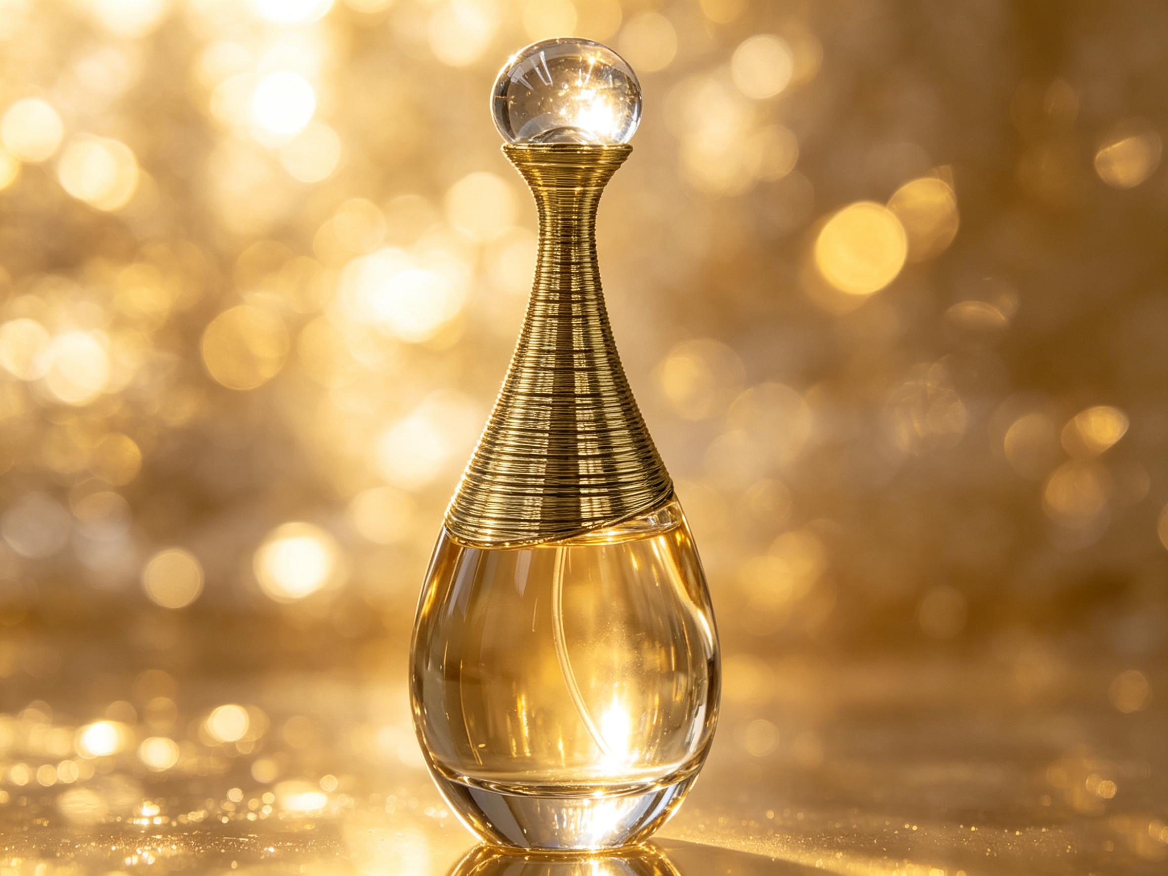 Christian Dior J'adore EDP Original Women Perfume Elegant Golden Bottle Floral Scent
