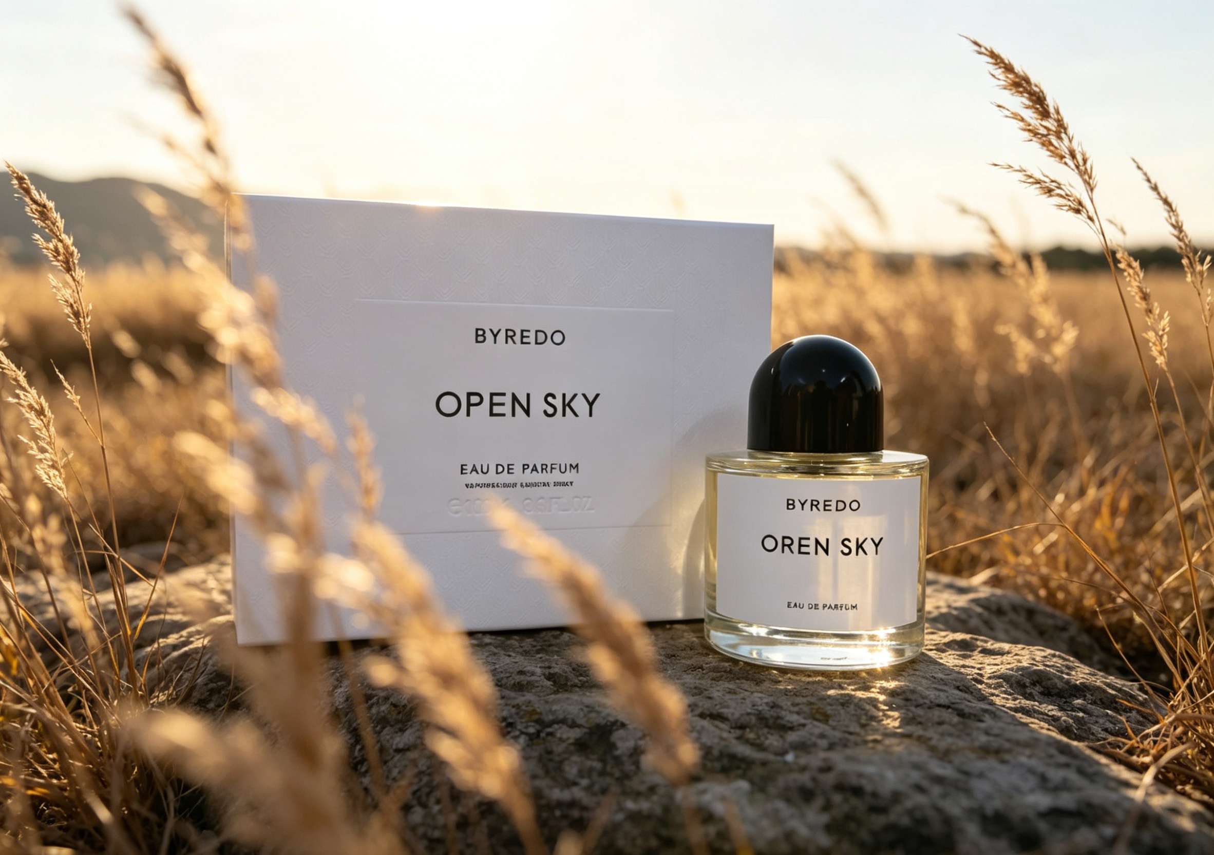 Byredo Open Sky Unisex Cologne, Crisp Black Pepper Sandalwood Niche Perfume