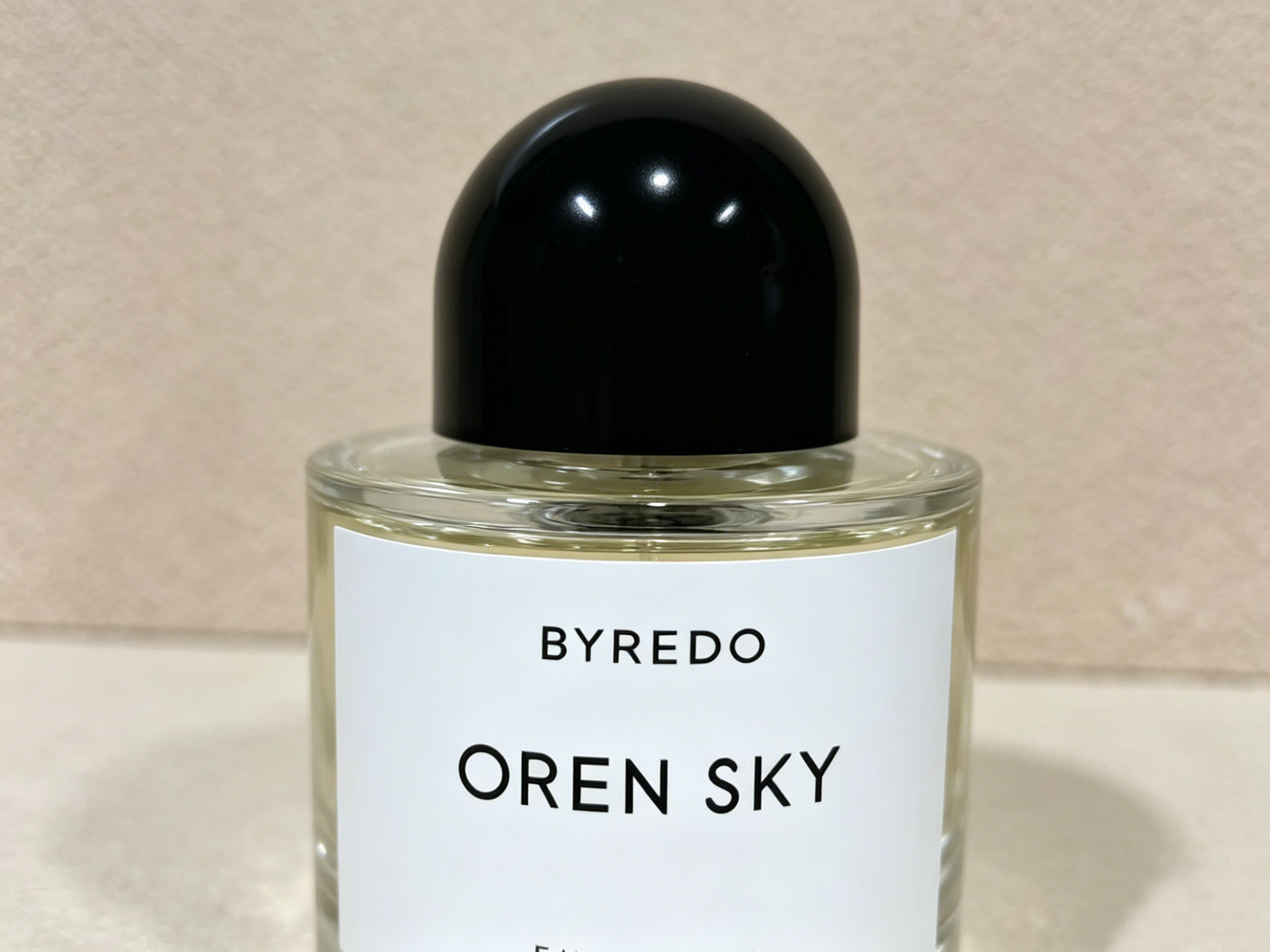 Byredo Open Sky Unisex Cologne, Crisp Black Pepper Sandalwood Niche Perfume