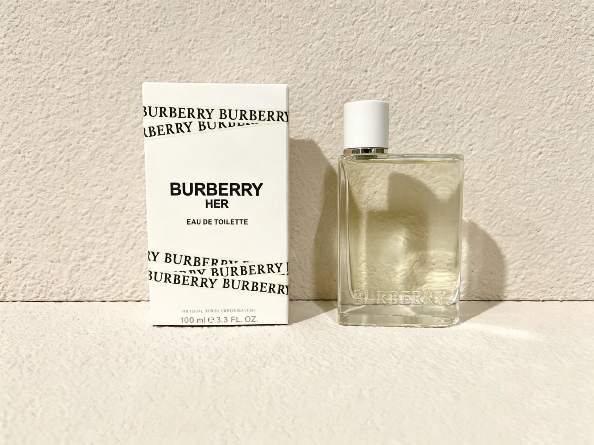 Burberry Her Eau de Toilette 100ml Women Fresh Pear Berry Fruity Floral Daily Perfume Clear Bottle