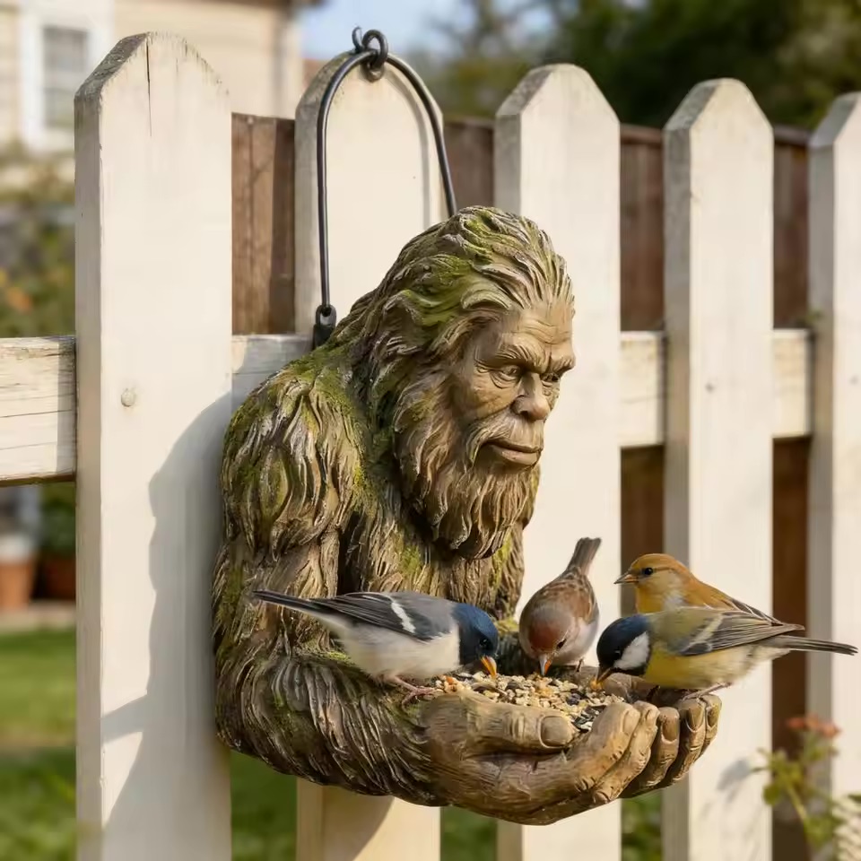 LAST DAY 50% off- -Bigfoot Bird Feeder