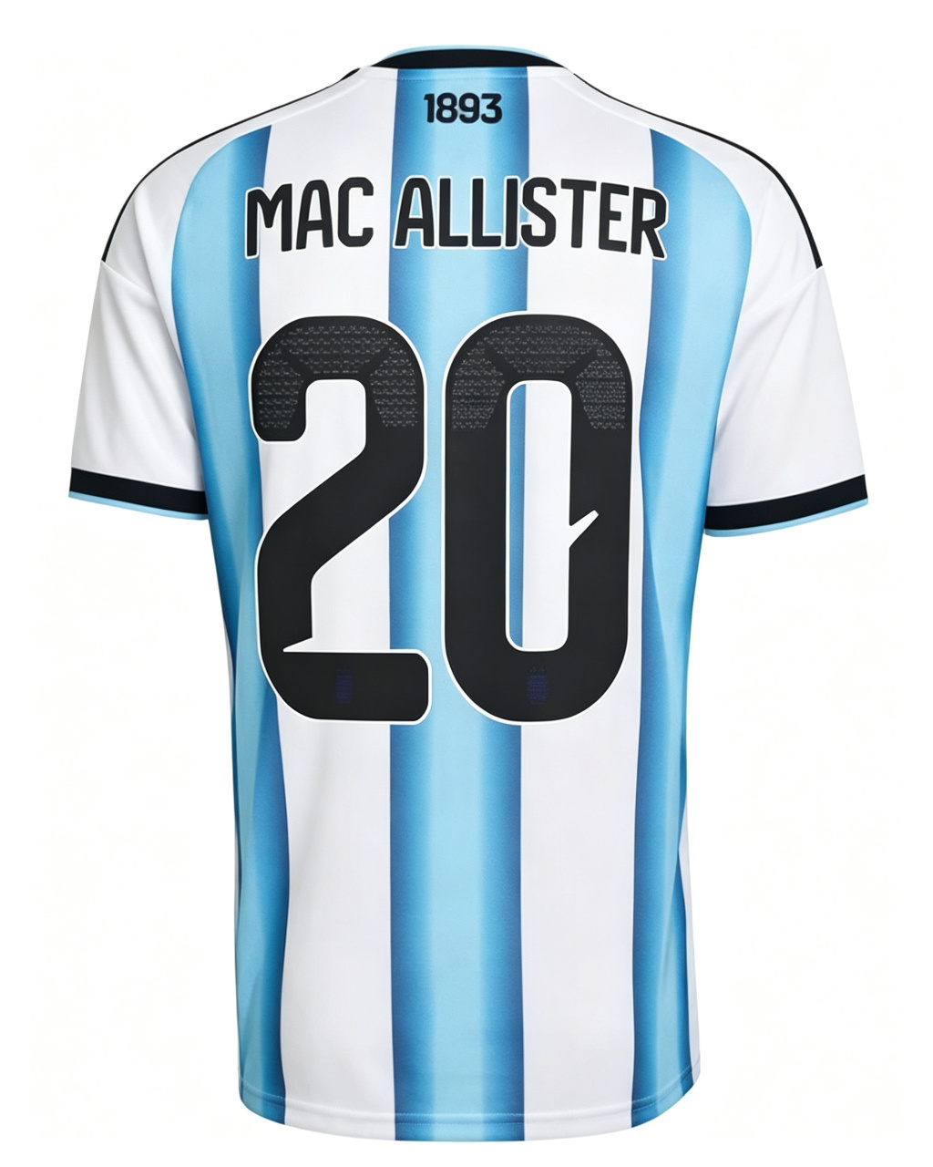 Argentina Alexis Mac Allister #20 Goal Contribution Home Jersey 2026 World Cup