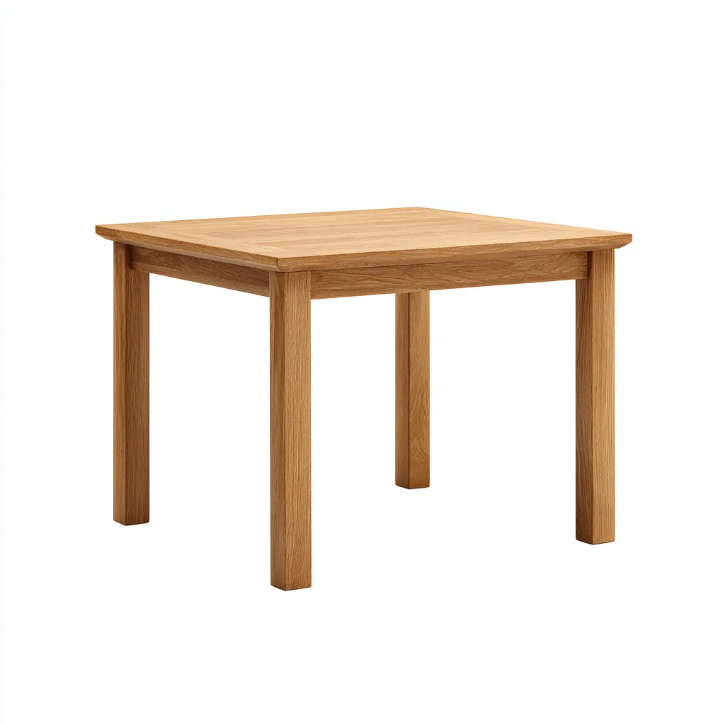 Tavolo da giardino-Legno-140x140x75 cm-Naturale-Stile outdoor essenziale-Movojahome