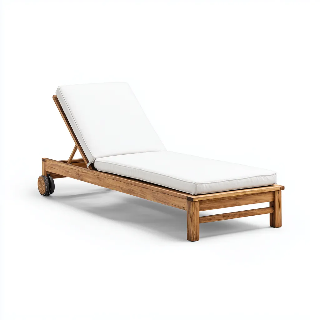 Lettino prendisole-legno-tessuto-205x70x82 cm-bianco-design moderno-Movojahome