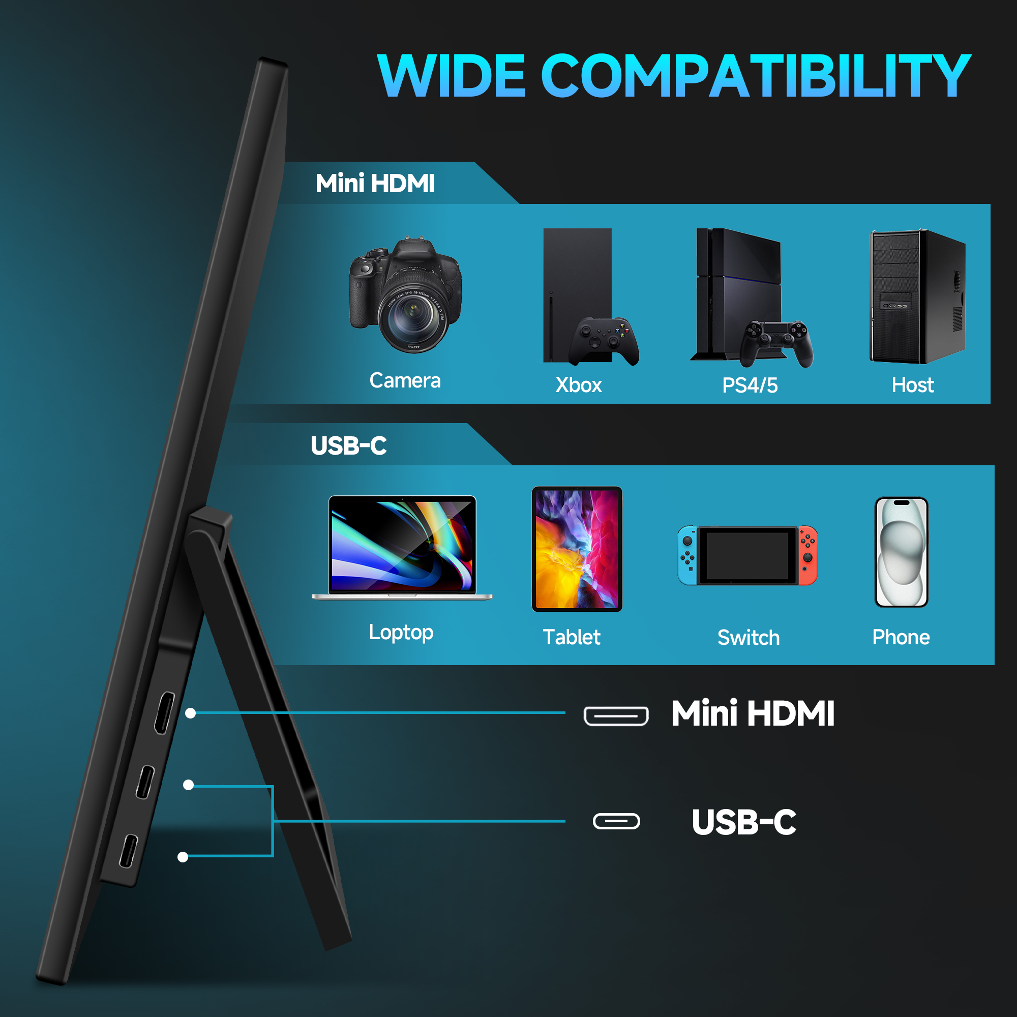 15.6inch Portable Gaming Monitor