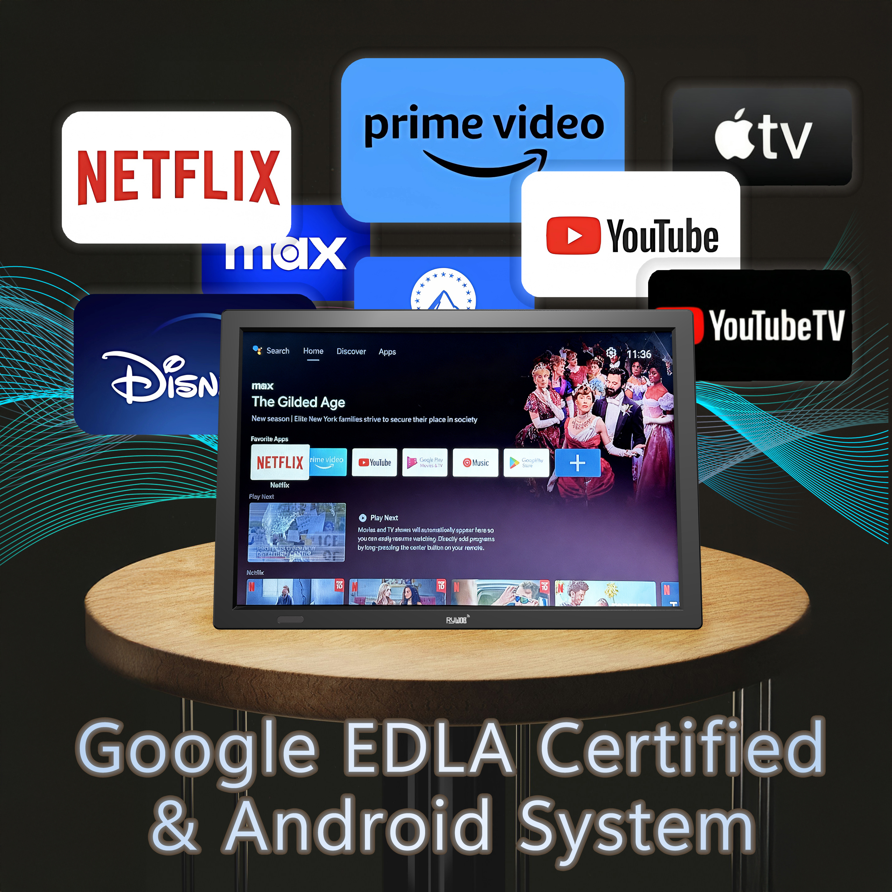 15.6" Small Smart TV