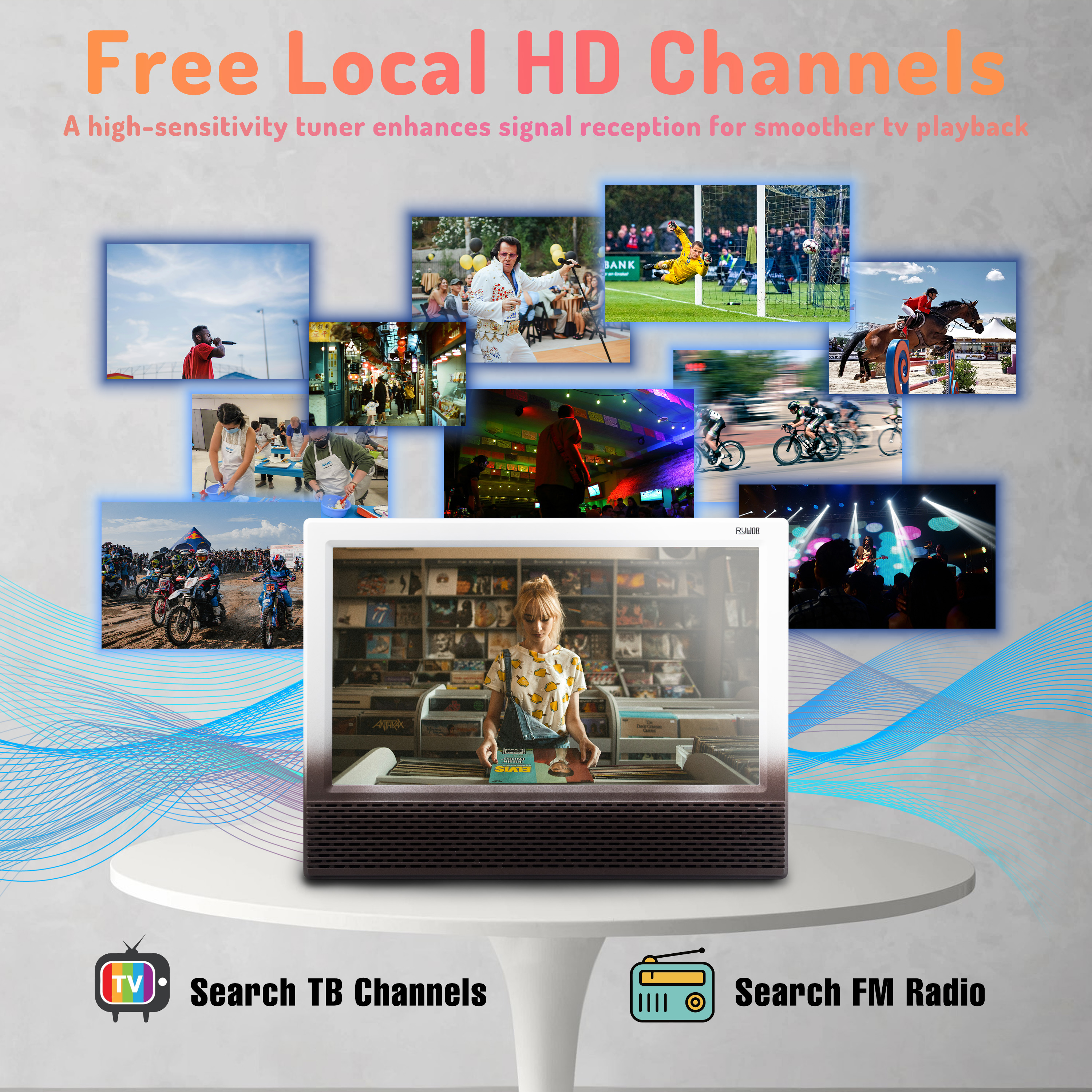 14’’ Portable TV