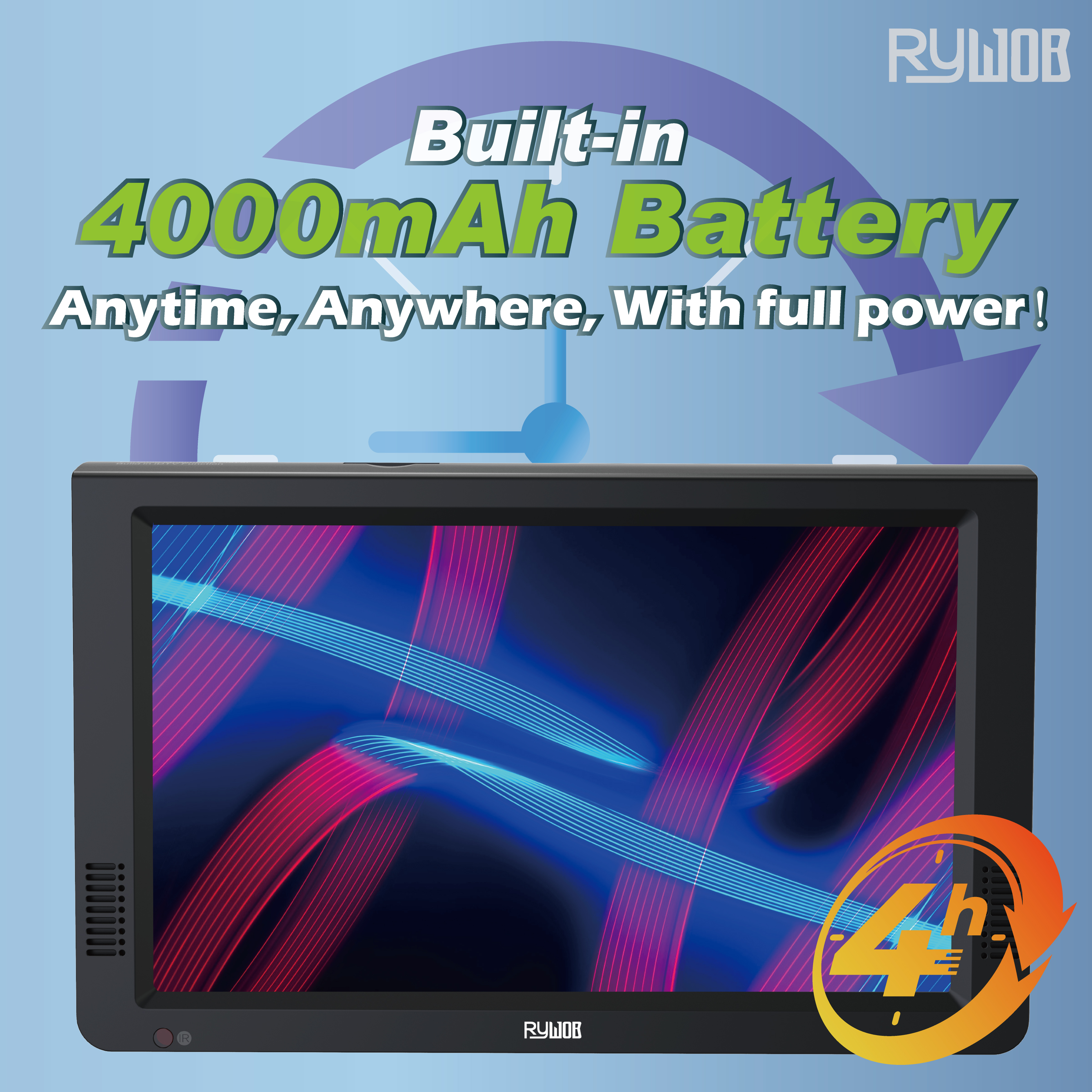 10" Portable TV