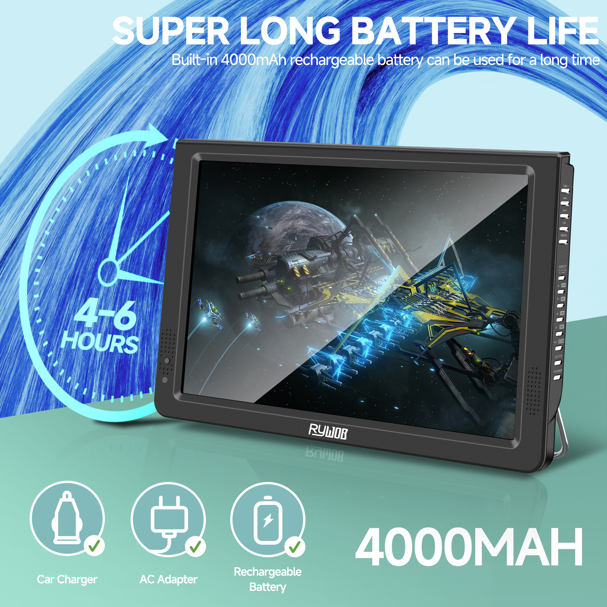 12inch Portable TV