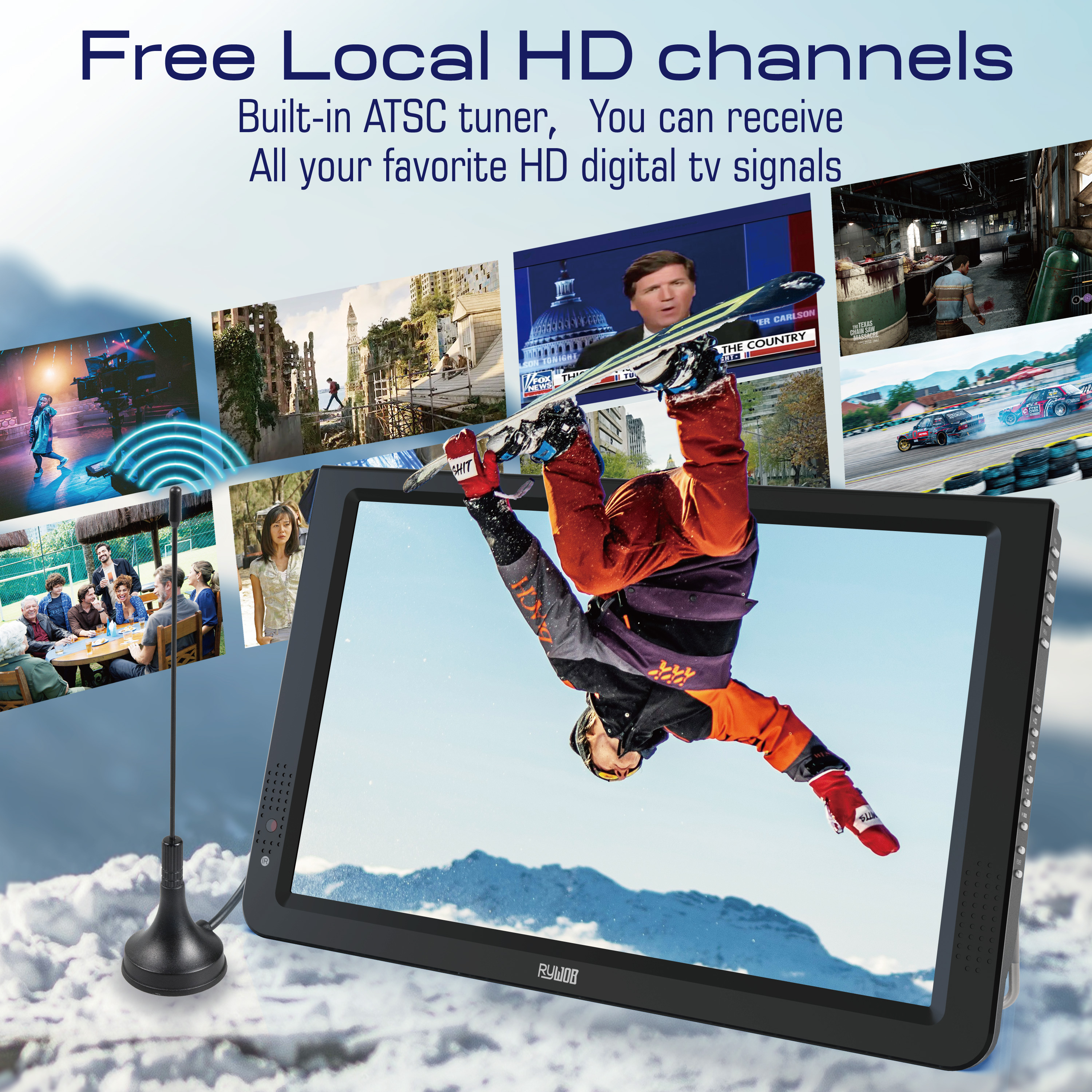 12inch Portable TV