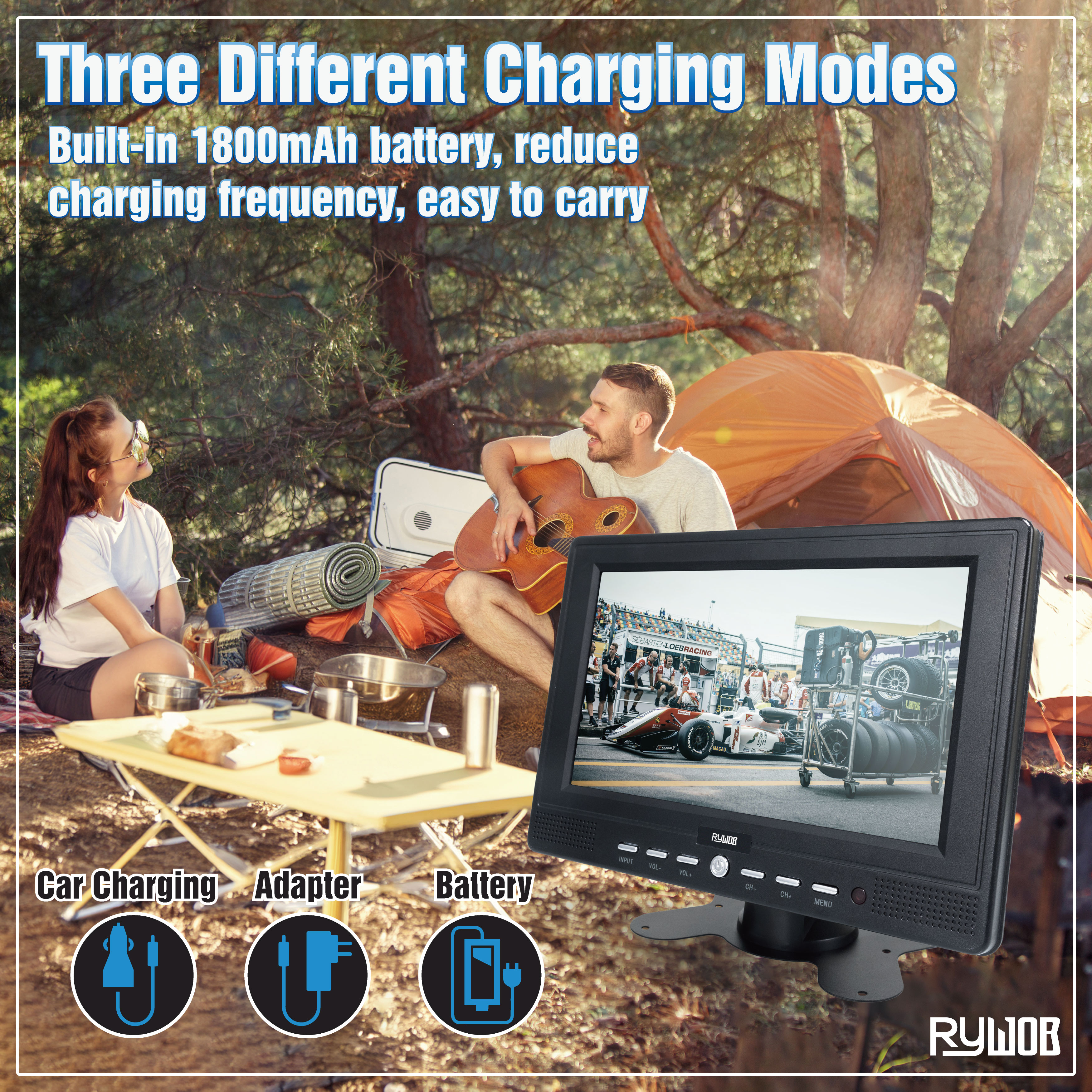 7inch Portable Tv