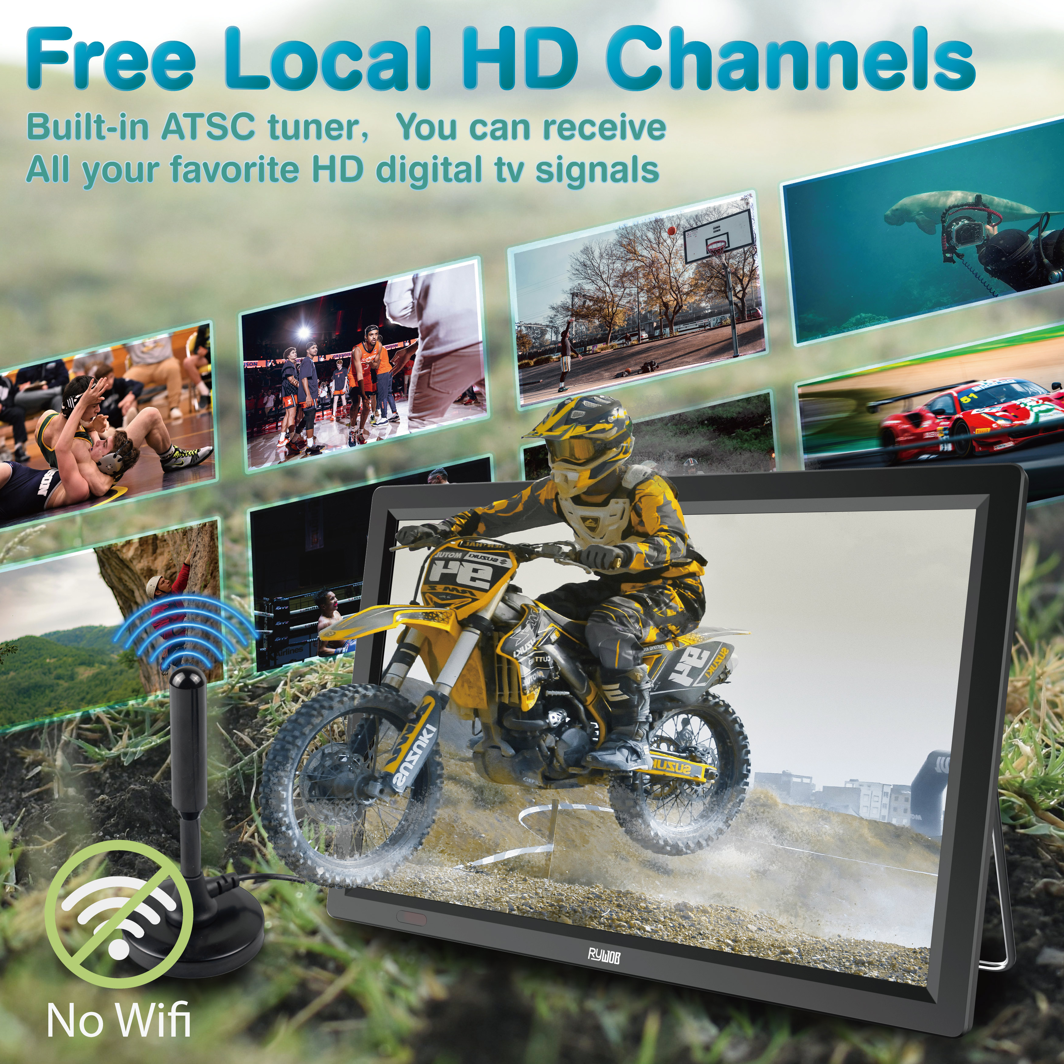14inch Portable TV