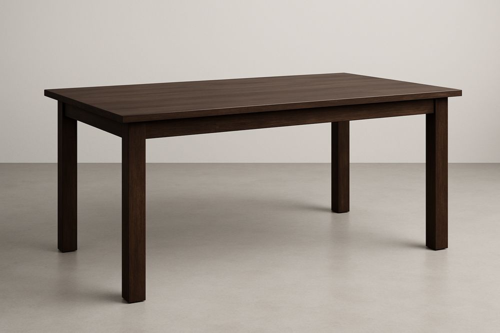 Mesa de Jantar de Madeira de Carvalho Sólido Marrom 180x90x75(C×L×A) cm