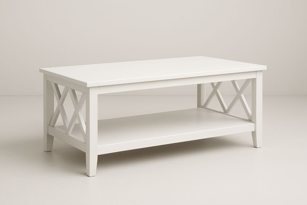 Mesa de Centro Retangular MDF 100x60x45(C×L×A) cm