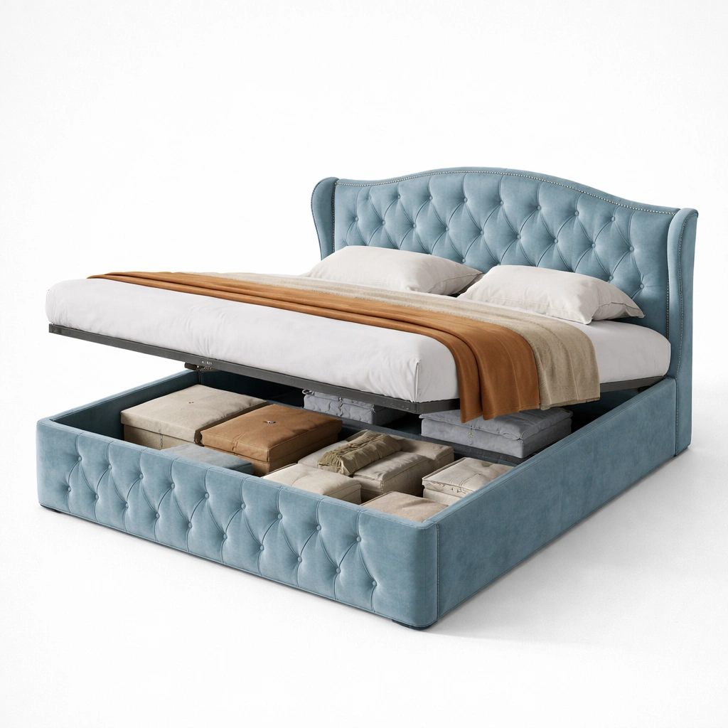 luxverano Polsterbett mit Stauraum und Klappfunktion-Firoven