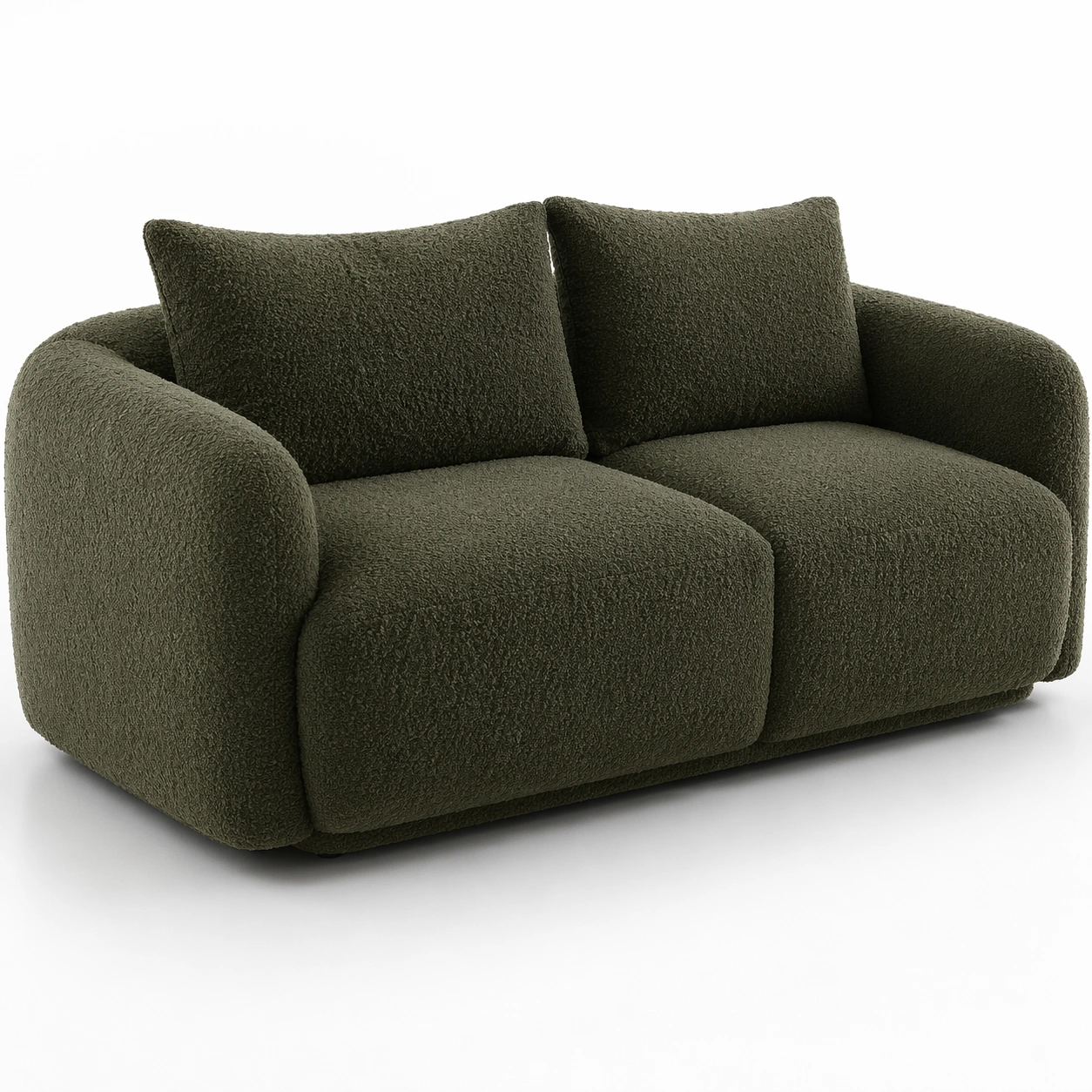 luxverano Sofa 2 Sitzer Rund Modern-Firoven