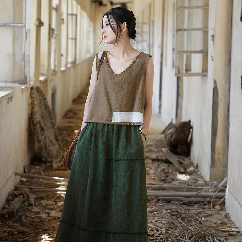 復古百搭 · 「背心馬甲」懷舊寬鬆女式背心