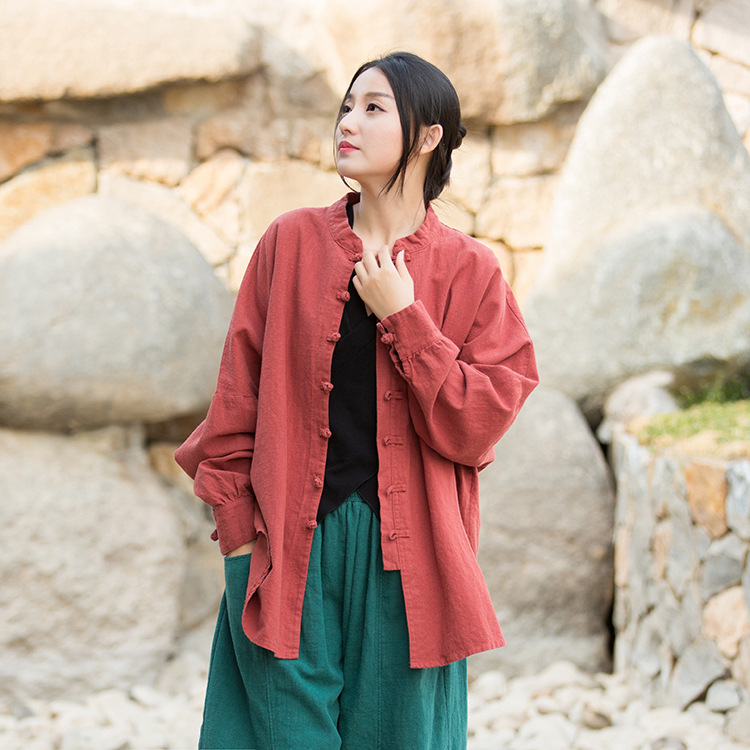 寬鬆禪意 · 「禪系茶服」開襟衫外套