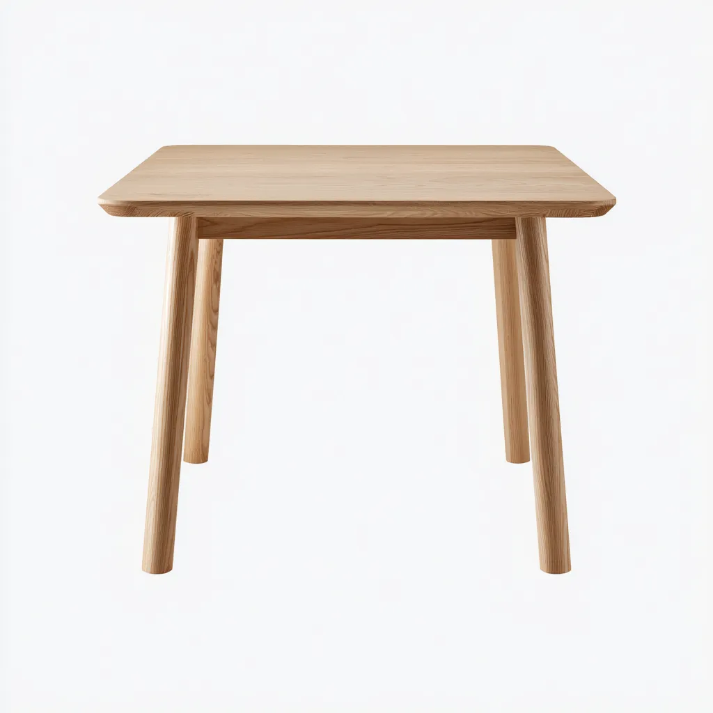 Table de jardin bois massif 140x80x75 cm - bois clair - table extérieure au design naturel-Loviazinest