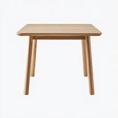 Table de jardin bois massif 140x80x75 cm - bois clair - table extérieure au design naturel-Loviazinest