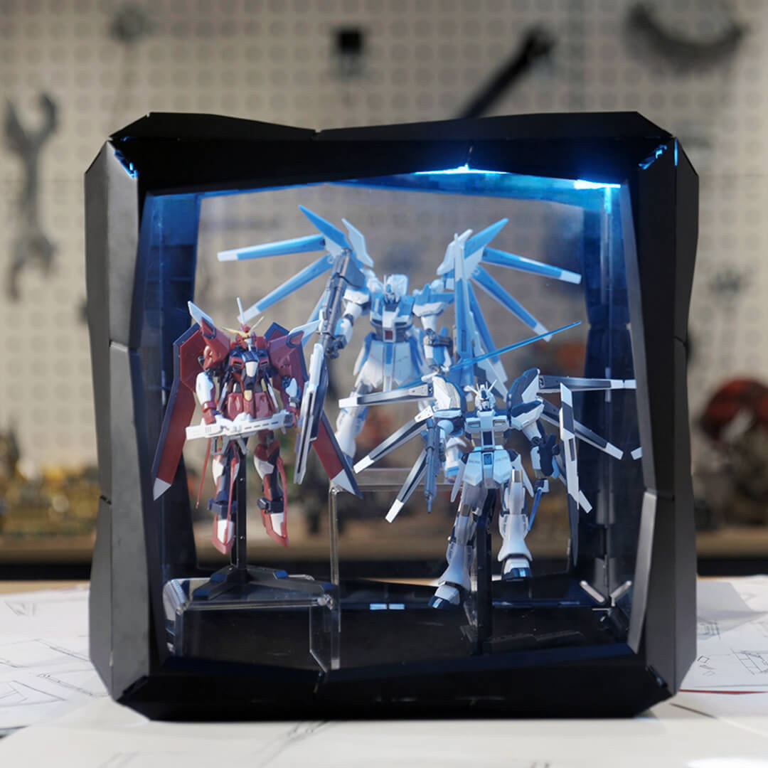 Hanboost Model Acrylic Modular Display Box