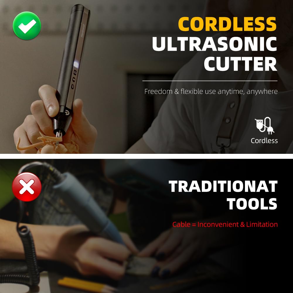 Hanboost® C1 Wireless Ultrasonic Cutter for DIY Maker