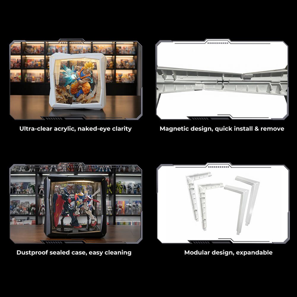 Hanboost Model Acrylic Modular Display Box