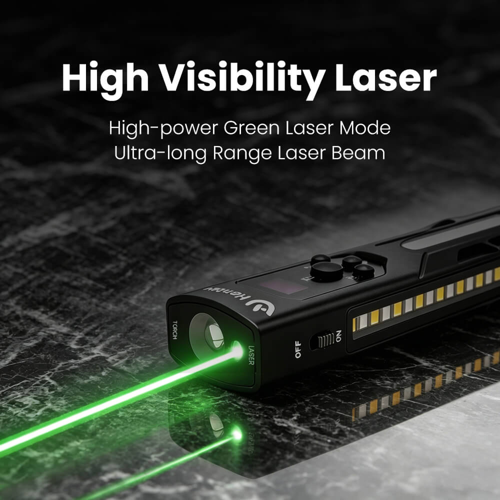 Hanboost 7 In 1 Multifunctional EDC Flashlight for Outdoor Camping