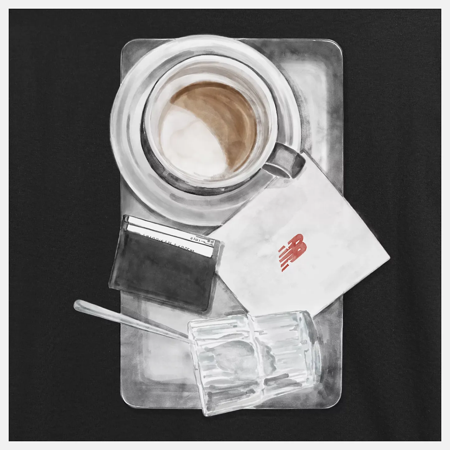 Grey Days Coffee オーバーサイズ Tシャツ