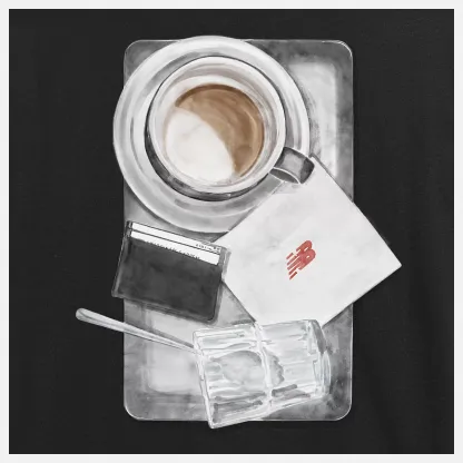 Grey Days Coffee オーバーサイズ Tシャツ