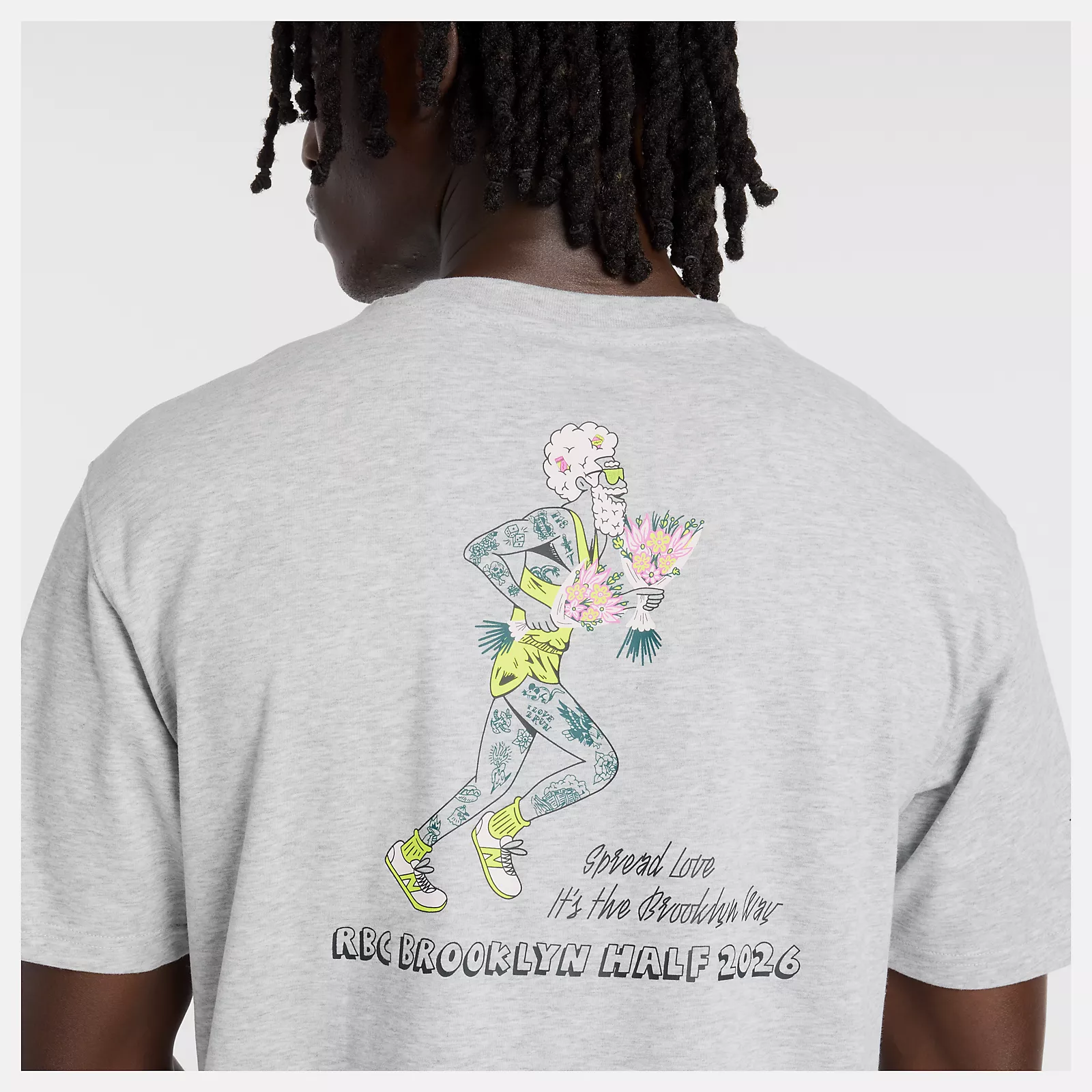 RBC Brooklyn HalfメンズグラフィックTシャツ1