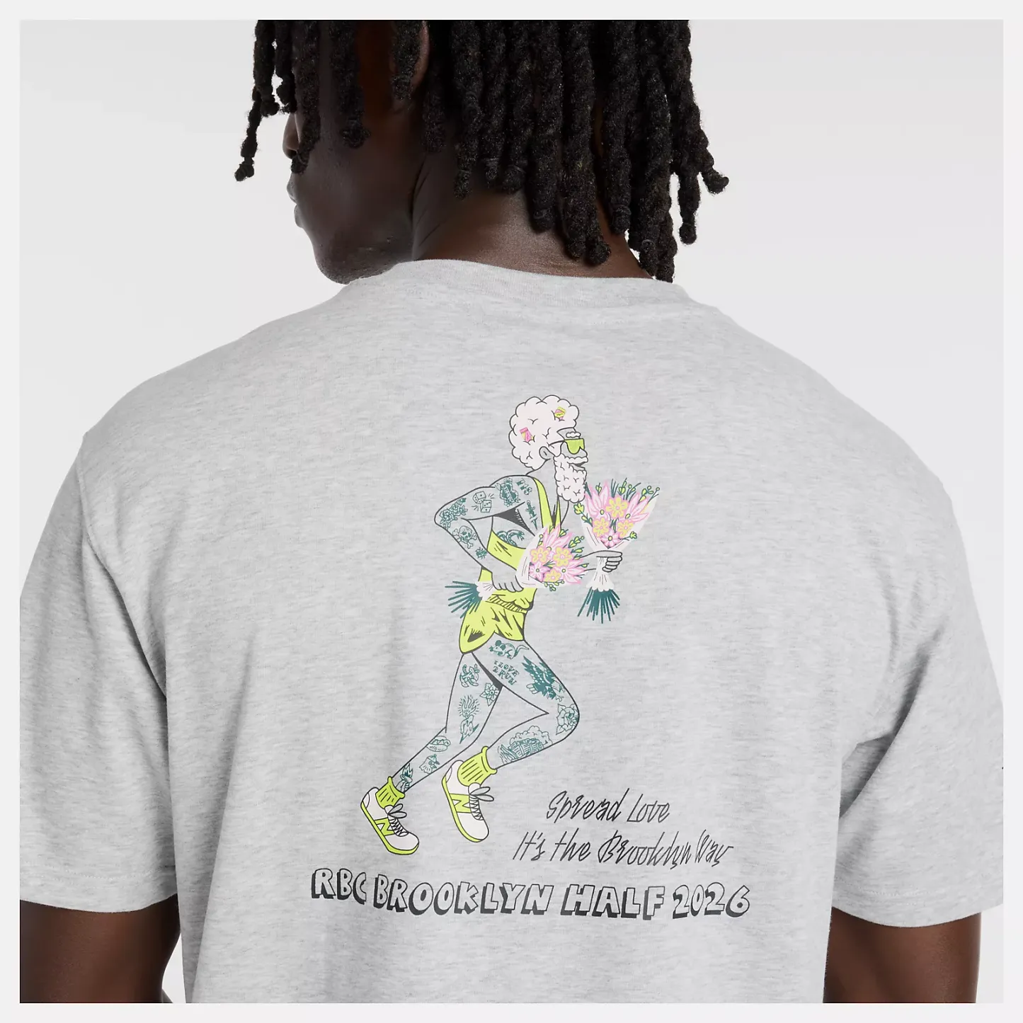 RBC Brooklyn HalfメンズグラフィックTシャツ1