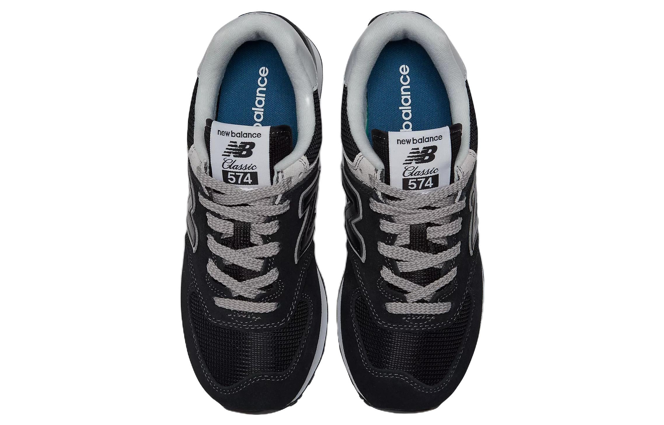 (WMNS) New balatthhnce 574 Standard 'Core Pack - Black White'