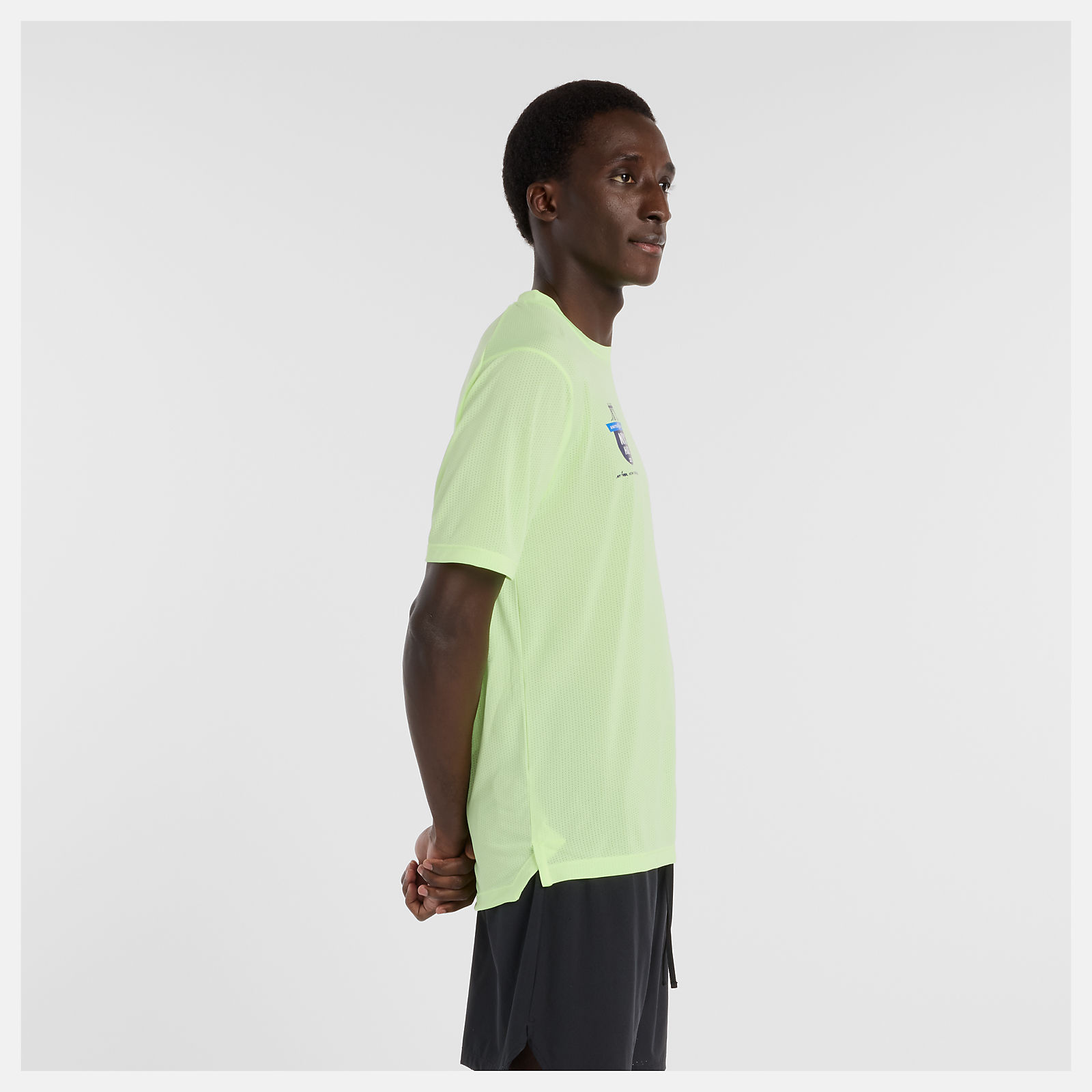 United Airlines NYC HalfハーフメンズアスレチックスTシャツ