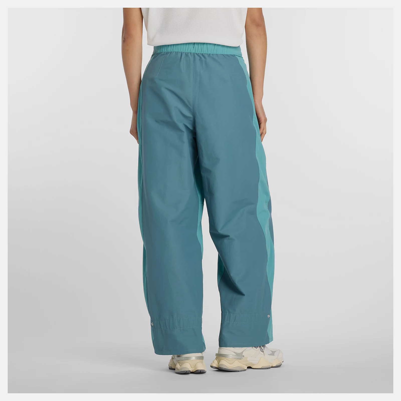 NB GREY カラーブロックパンツ