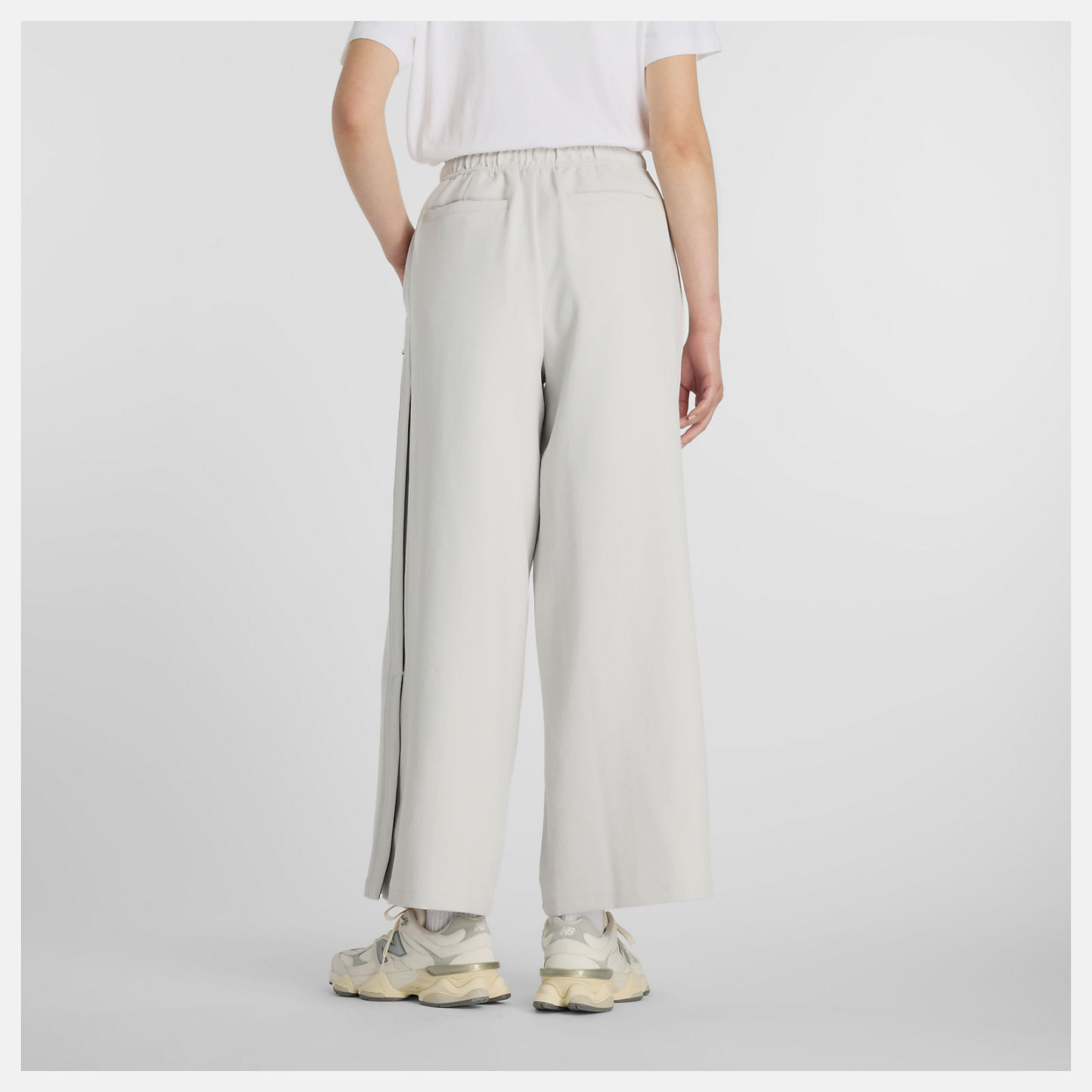 NB GREY サイドスナップパンツ