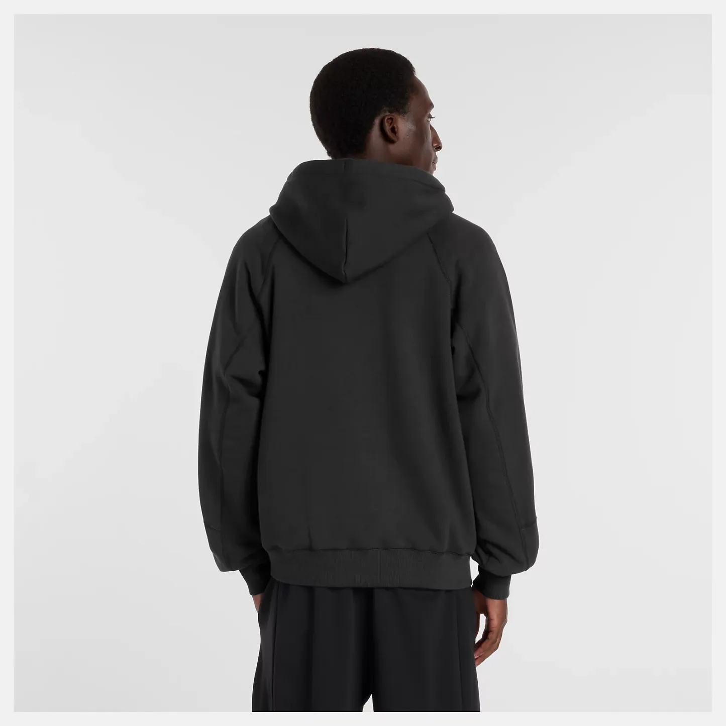 NB GREY レギュラーフィットフーディ