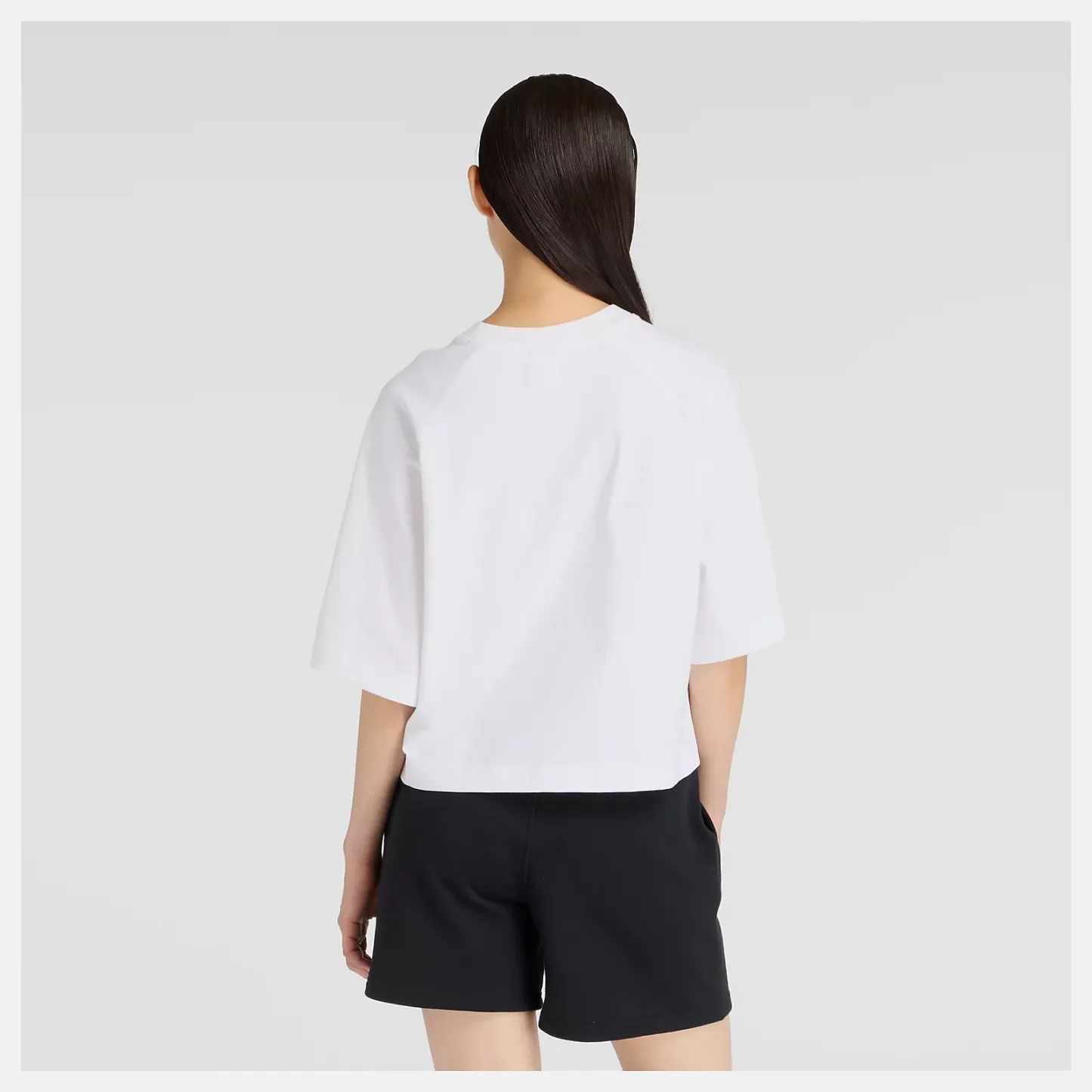 ウォーターカラーピンクボクシーTシャツ