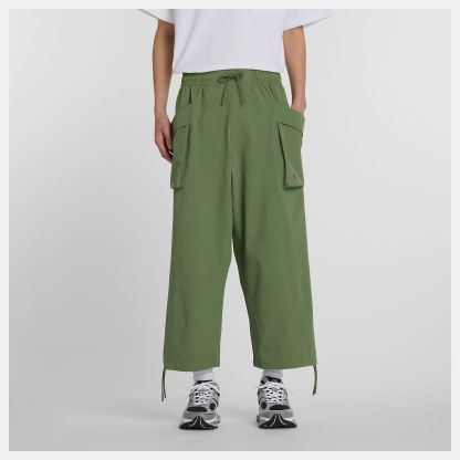 NB GREY クロップドカーゴパンツ