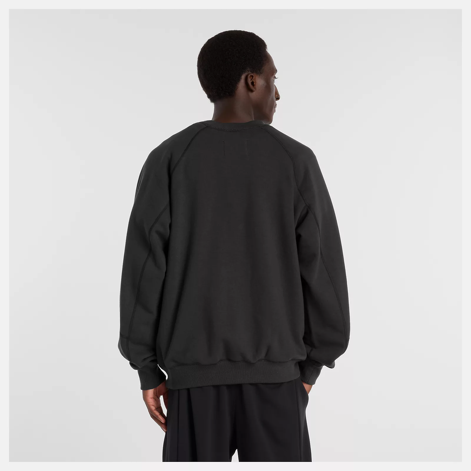 NB GREY オーバーサイズクルーネック