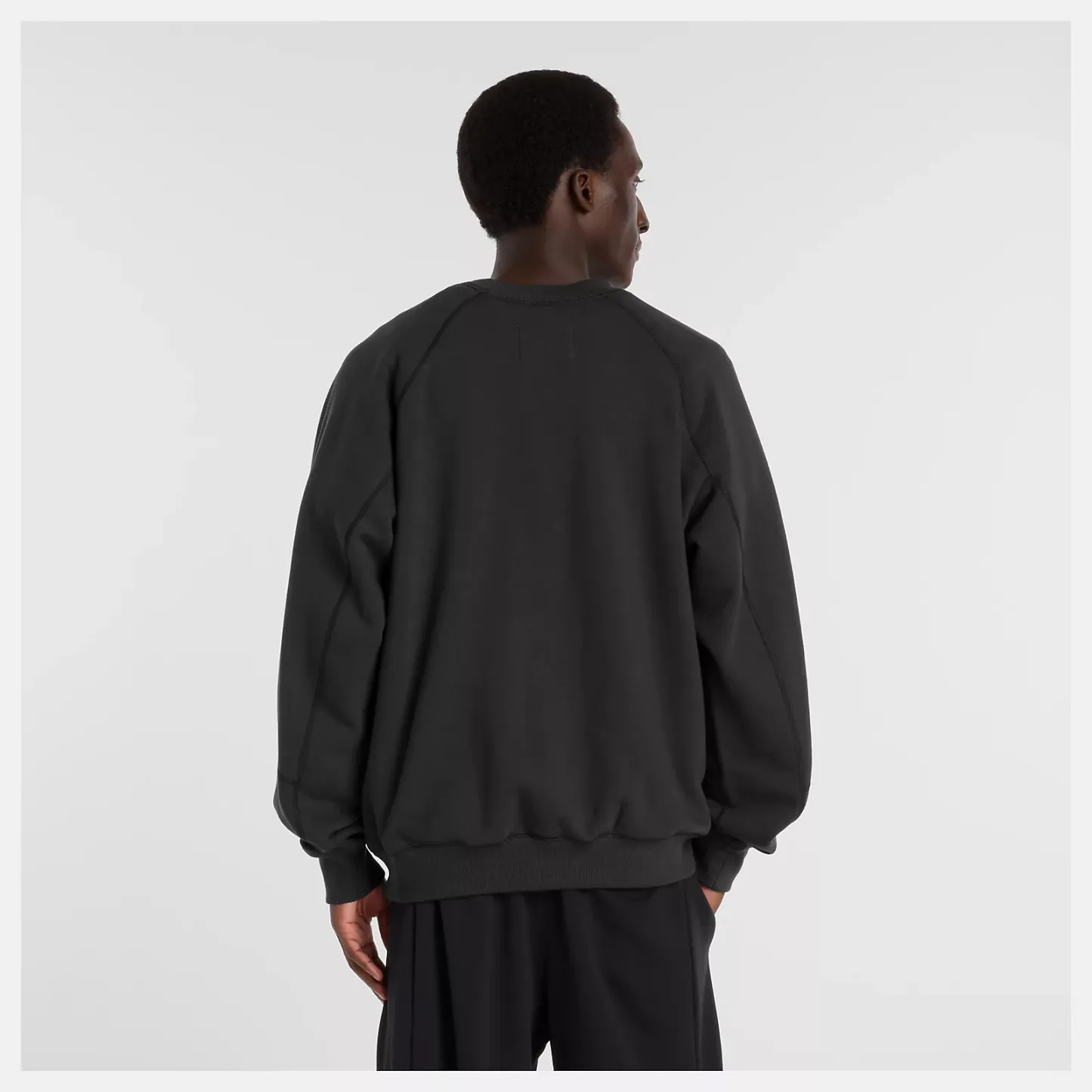 NB GREY オーバーサイズクルーネック