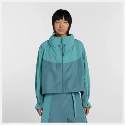 NB GREY カラーブロックジャケット