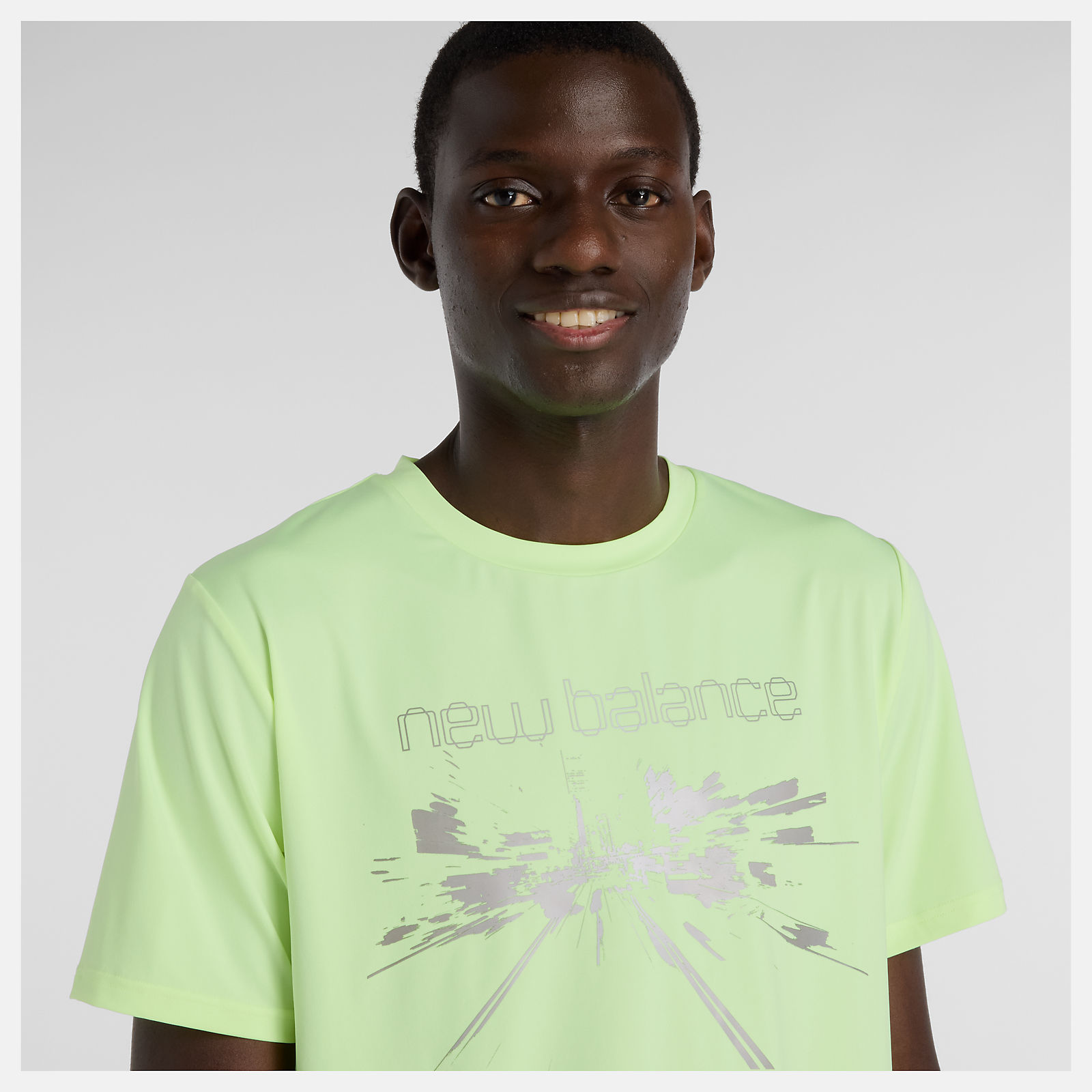 リフレクティブシティポリTシャツ