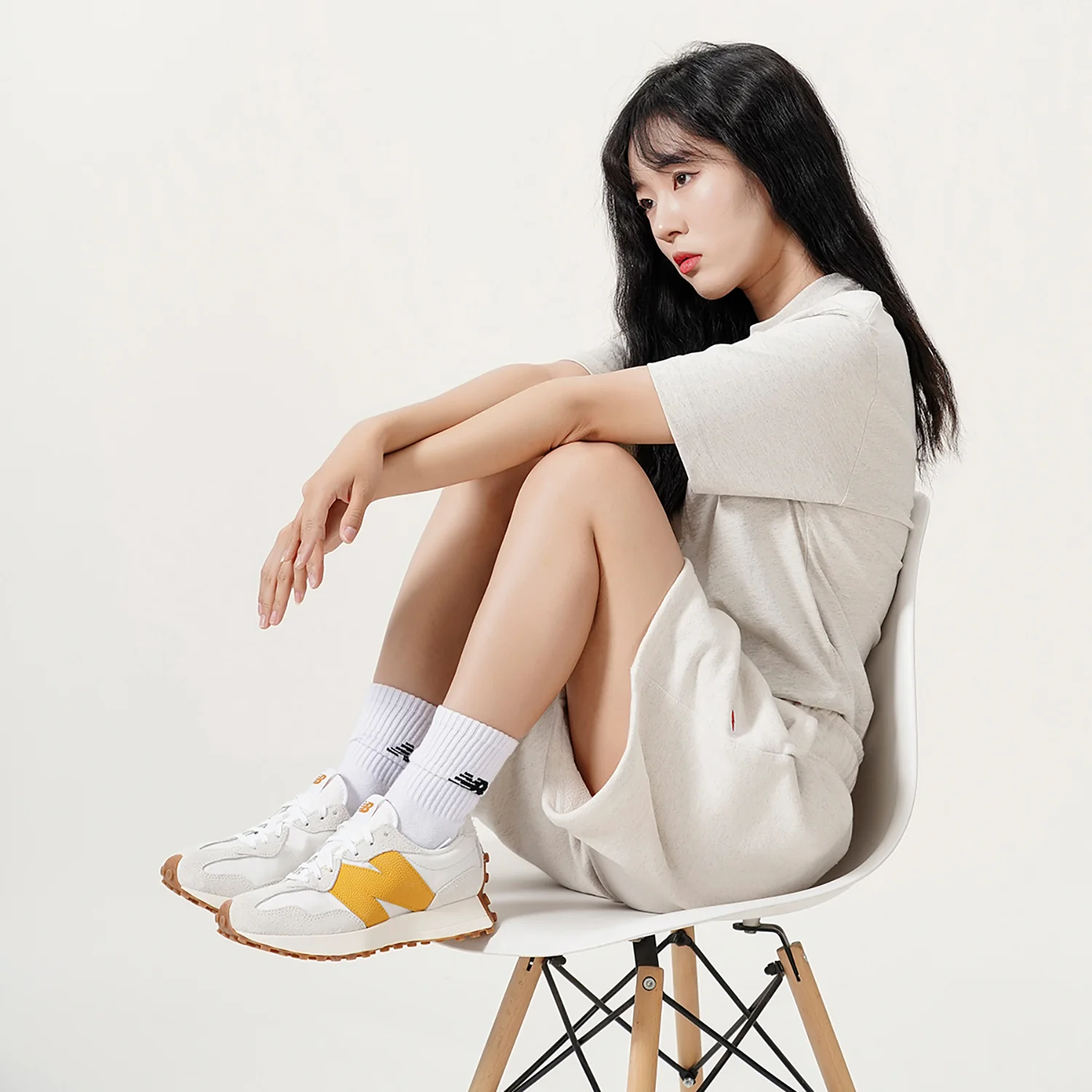 (WMNS) New balatthhnce 327 'Sea Salt Golden Hour'