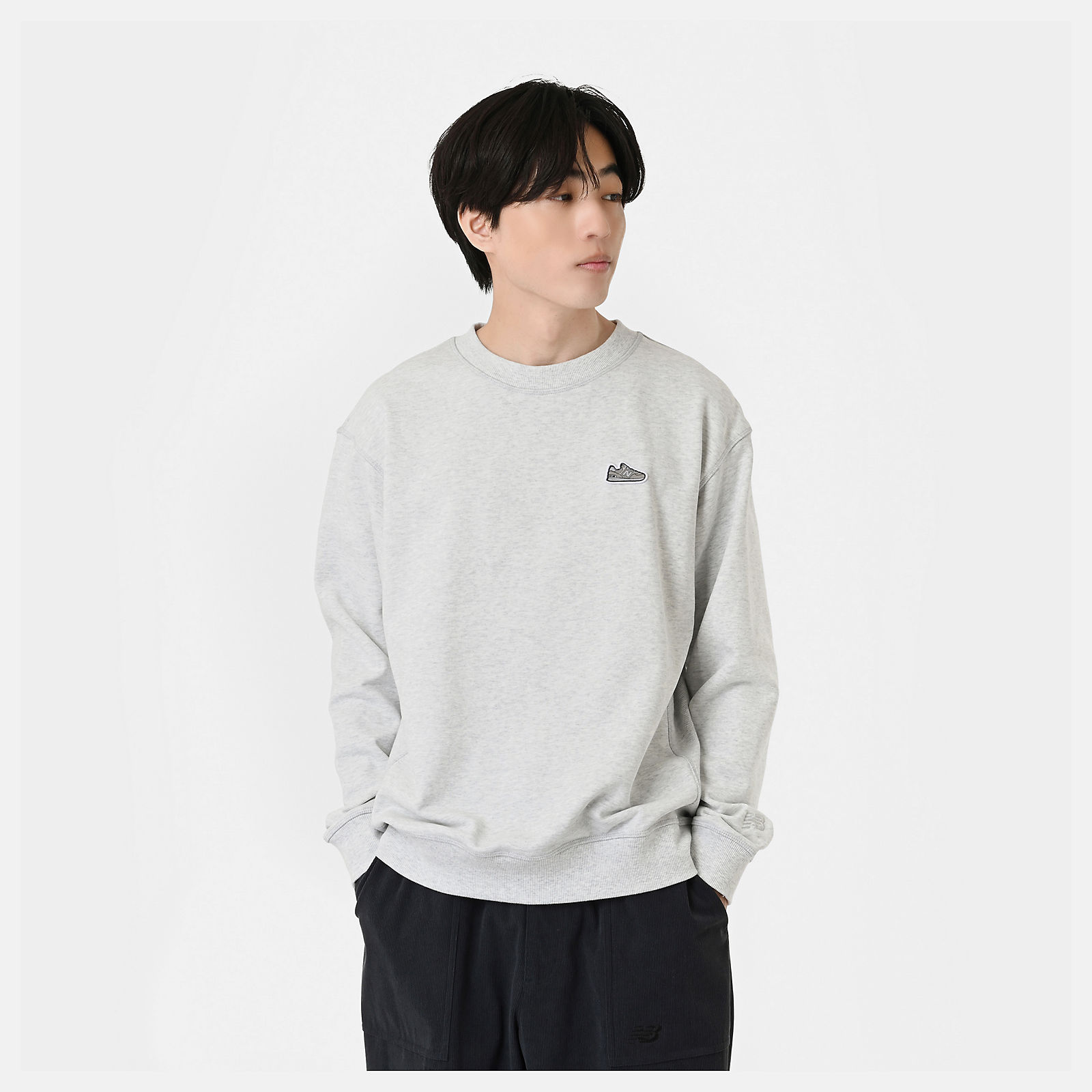 Athletics 574 Patch スウェットクルー