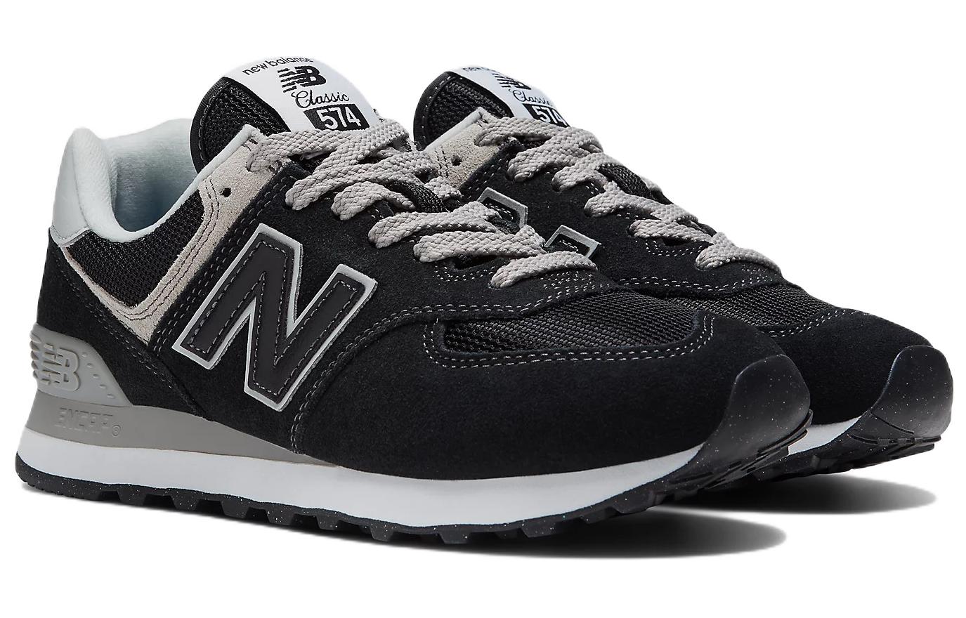 (WMNS) New balatthhnce 574 Standard 'Core Pack - Black White'