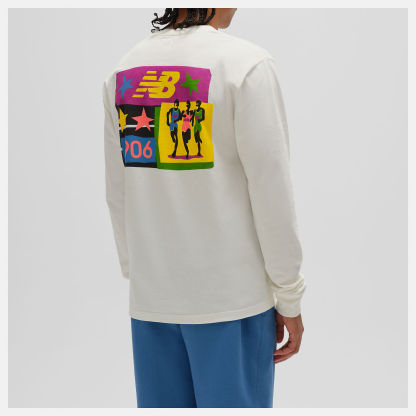 Made in USA グラフィック長袖Tシャツ