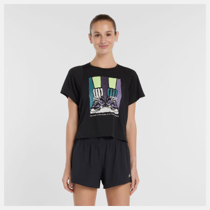 United Airlines NYC HalfハーフウィメンズドレーピージャージTシャツ