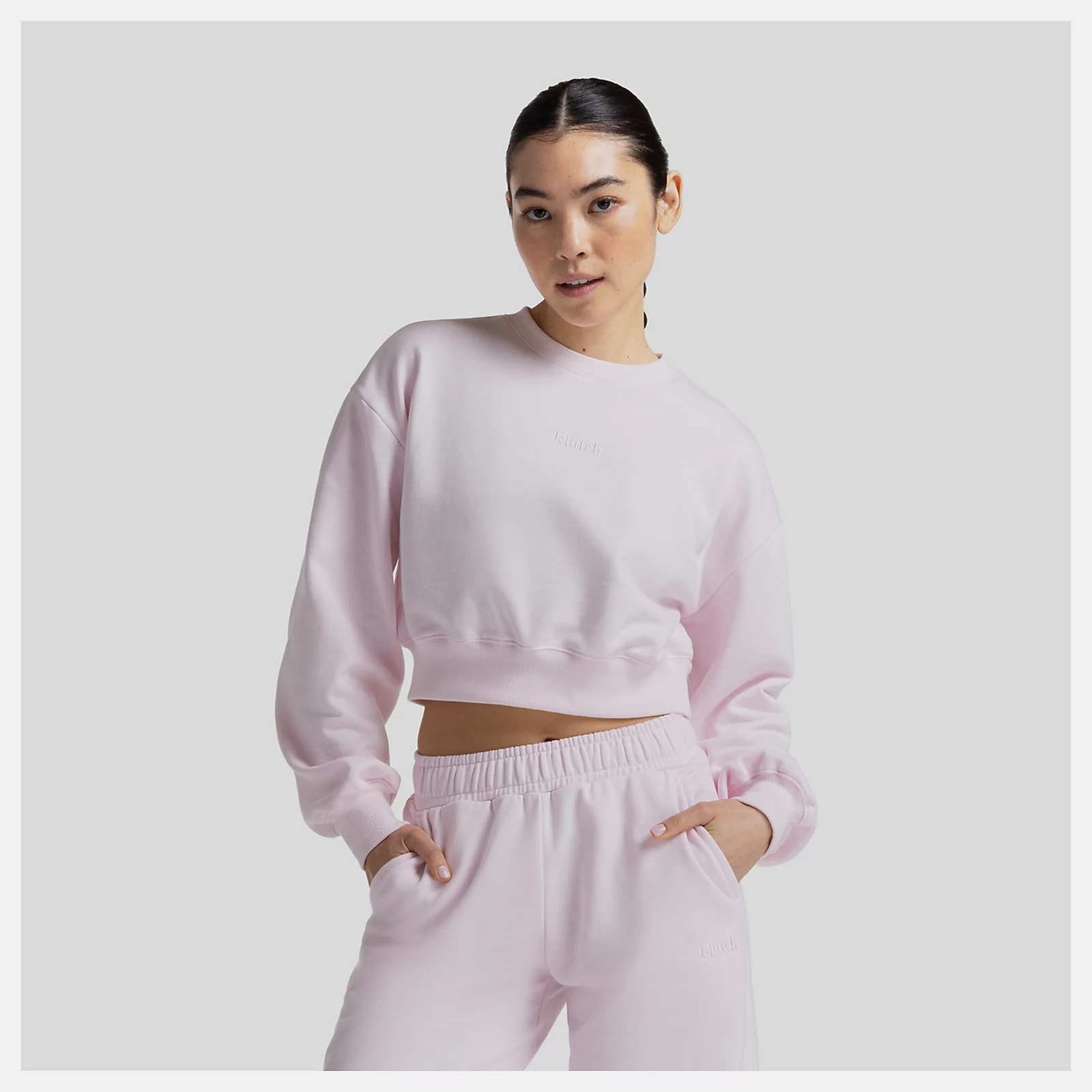 Klutch X NBコットンフリースクルーネック