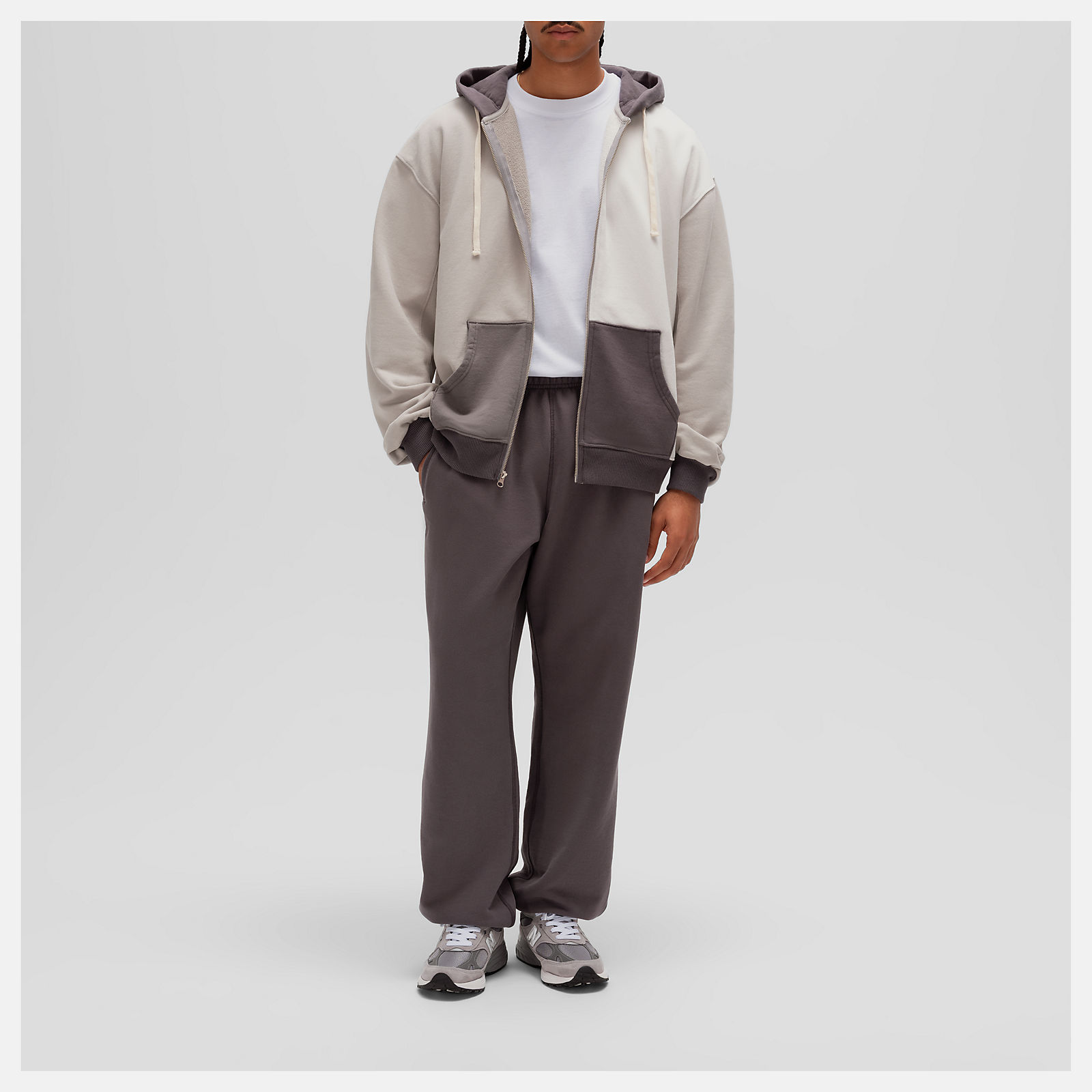 New Balance x BEAMS Made in U.S.A. Washed Hoodie